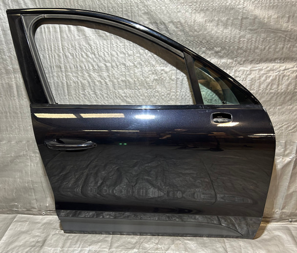 Porsche Macan Passenger Front Door Assembly 2015-2020 Jet Black